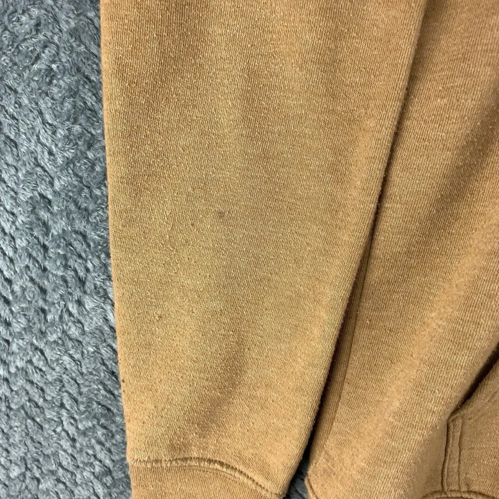 The North Face Hoodie Men's Small Brown Half Dome Pullover Outdoors Soft